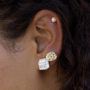 Milk + Cookies Studs