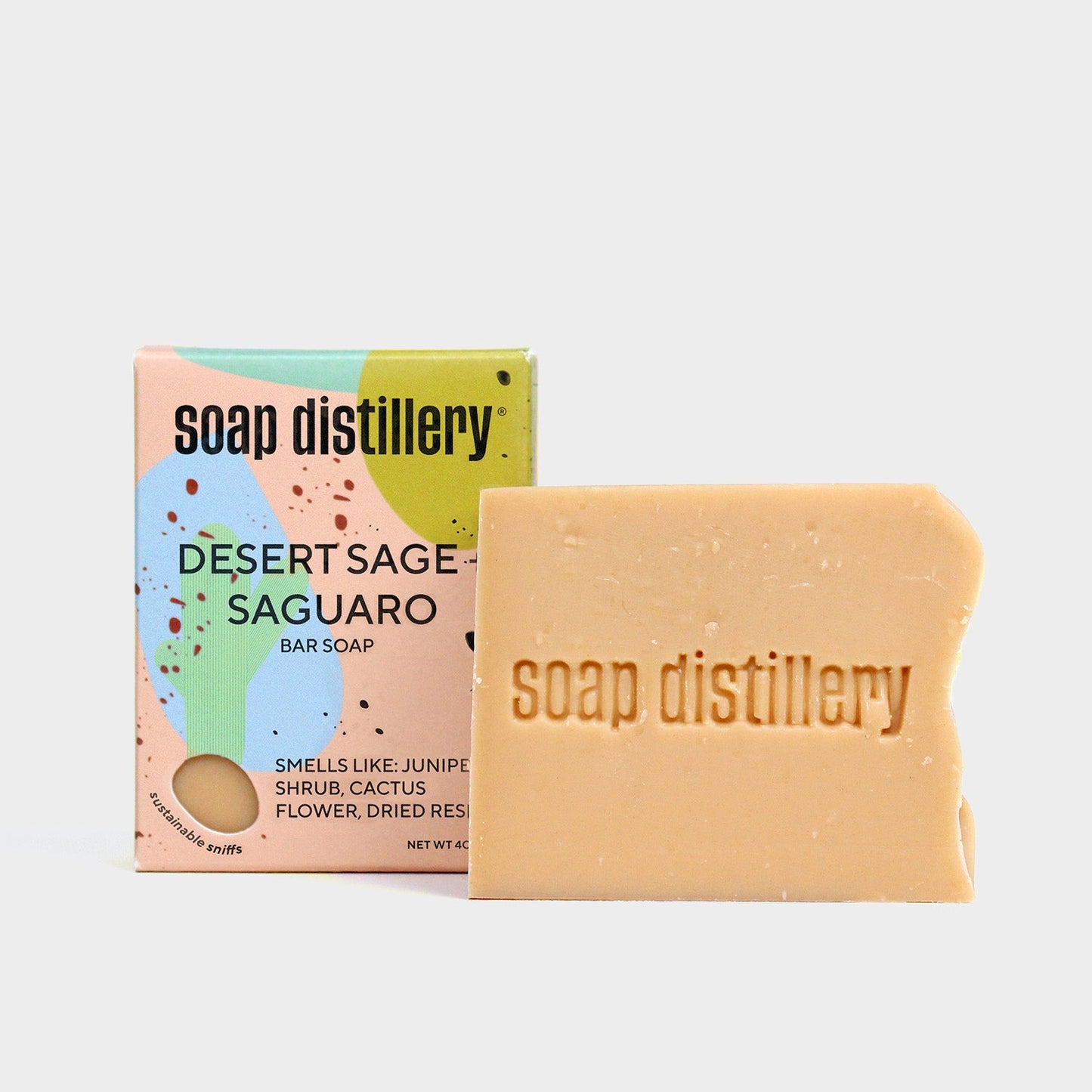 Boozy Soap Bars Desert Sage + Saguaro