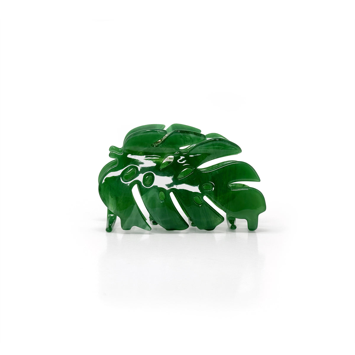 Monstera Leaf Claw Clip