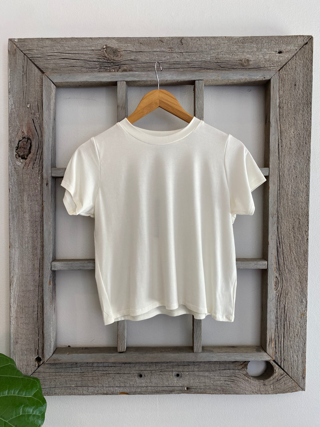 Milk Basic Tee in White