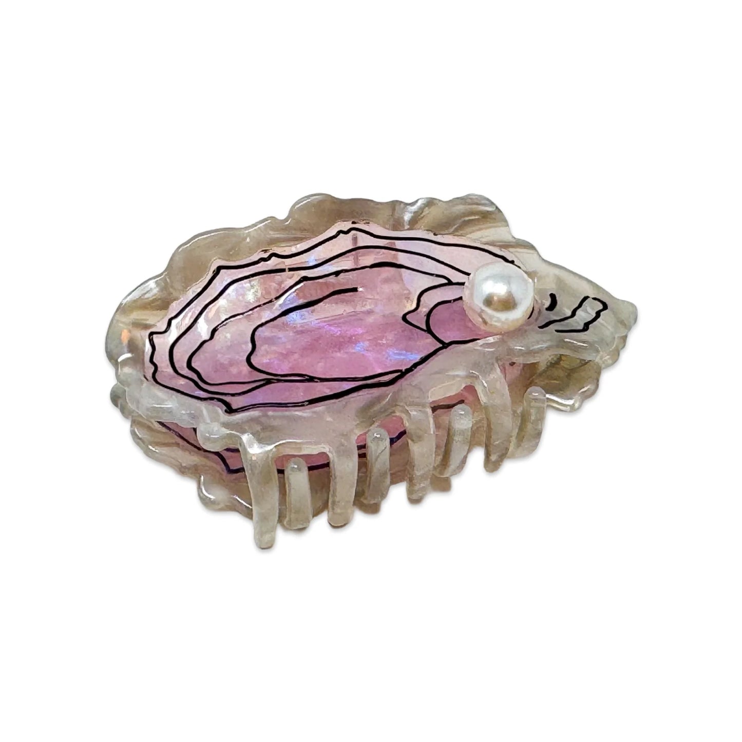 Midi Oyster Hair Claw