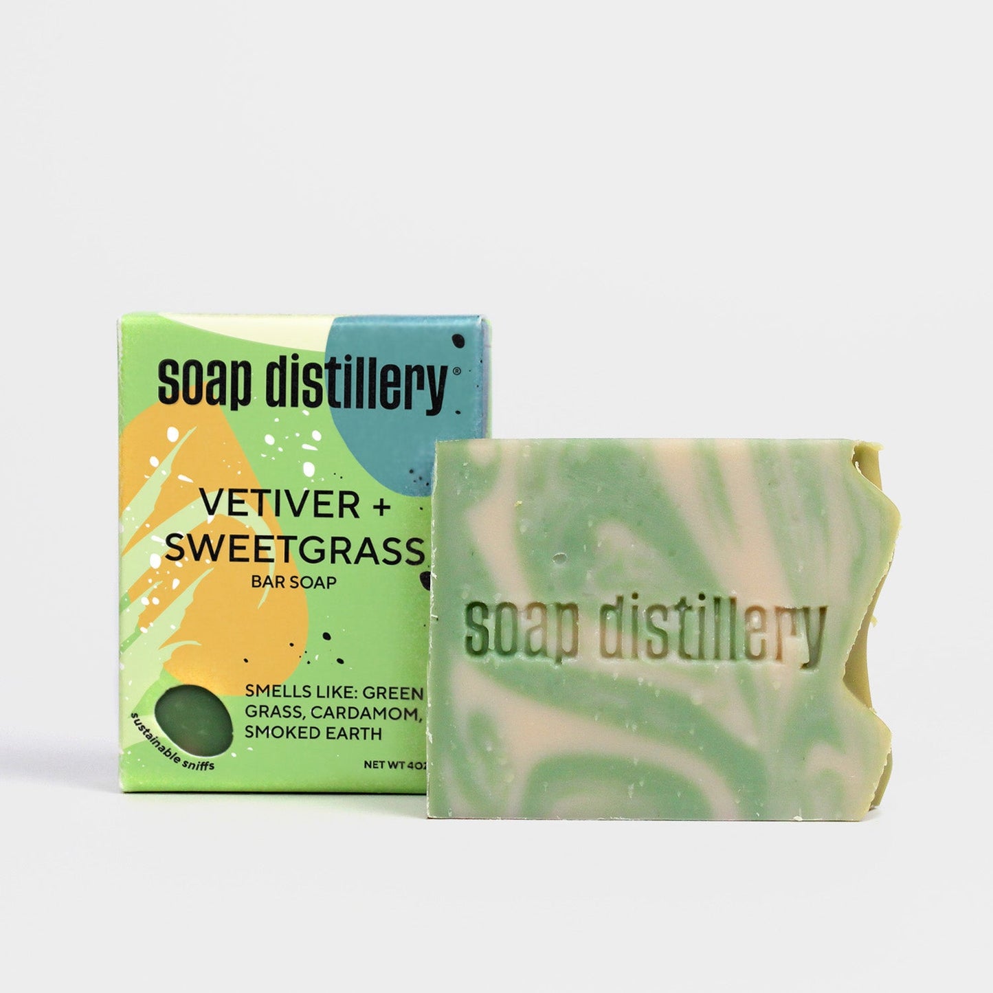 Boozy Soap Bars Vetiver + Sweetgrass