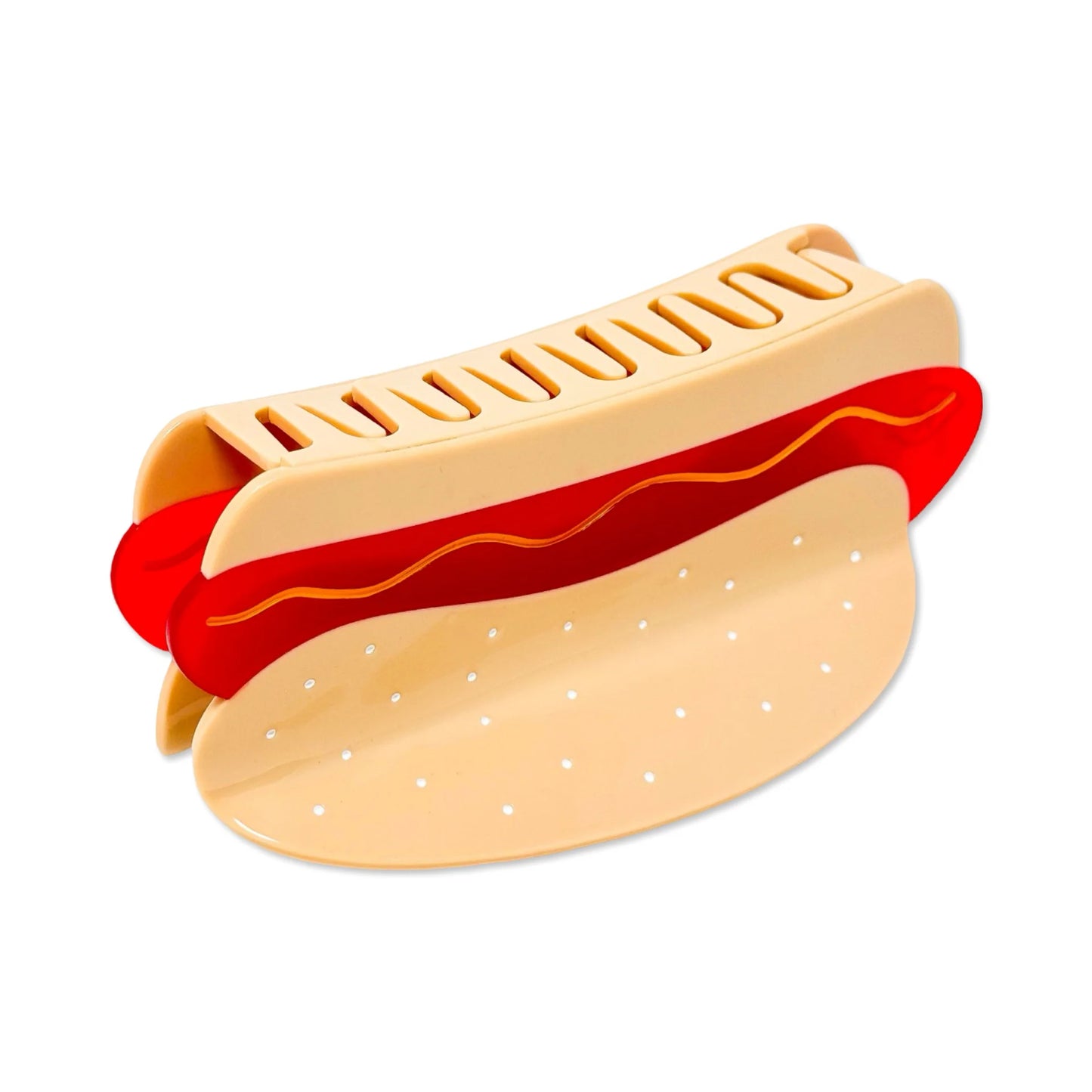 XL Hotdog Hair Claw
