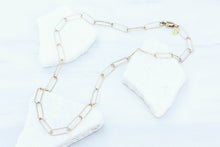 Large Link Paperclip Chain Necklace