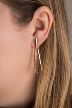 Vintage Abstract Loop Earrings