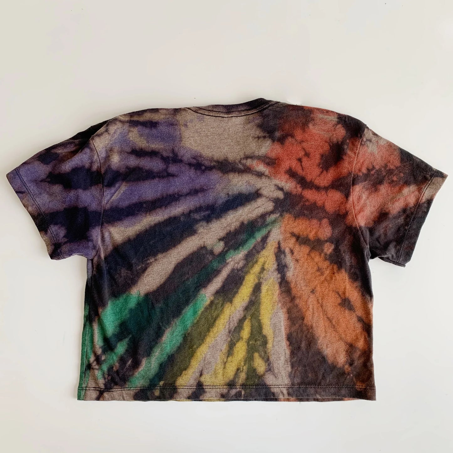 Rainbow Tie Dye Crop Top