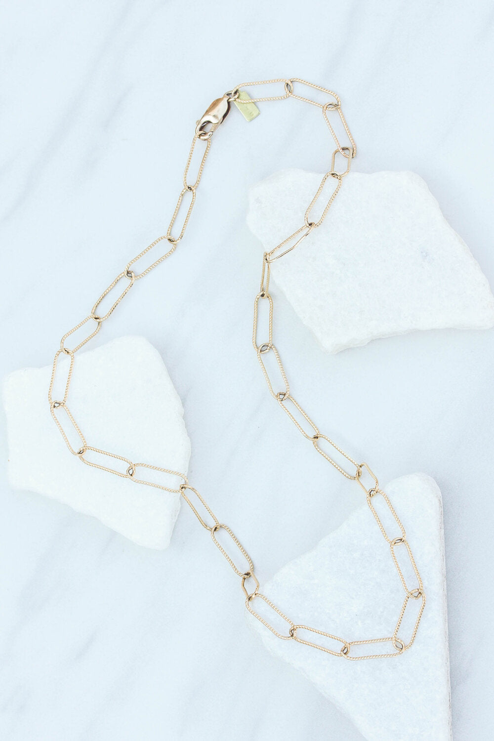 Bold Paperclip Chain Necklace - Versatile & Chic | Sincerely Chain Co.