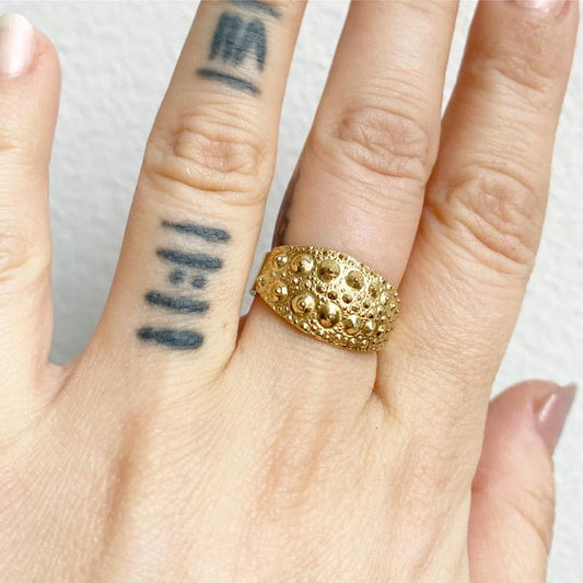 Urchin Signet Ring