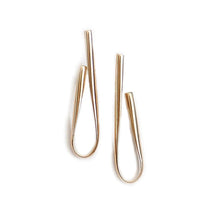 Vintage Abstract Loop Earrings
