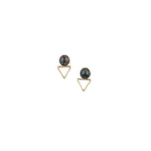 Tiny Elder Gemstone Studs