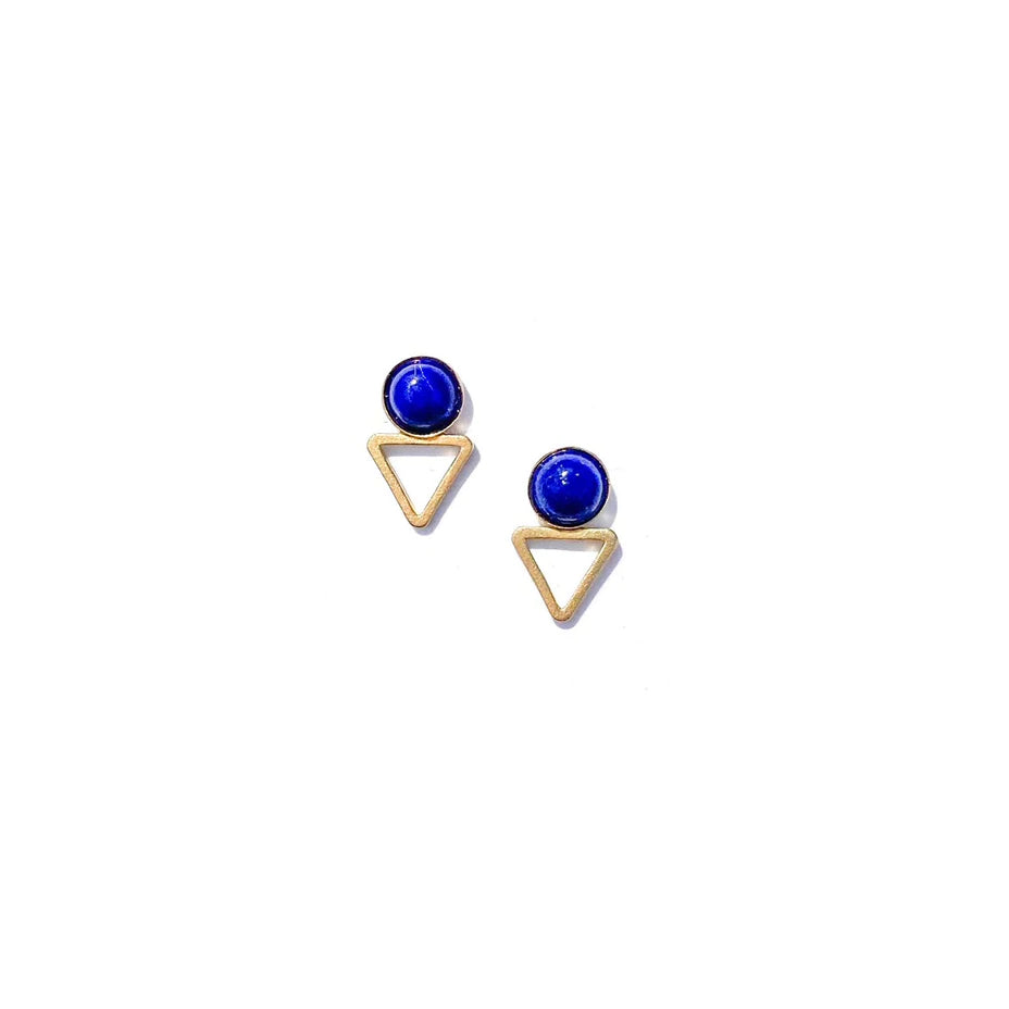 Tiny Elder Gemstone Studs